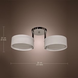 מתכת נברשת מתכת כרום מודרנית מודרנית