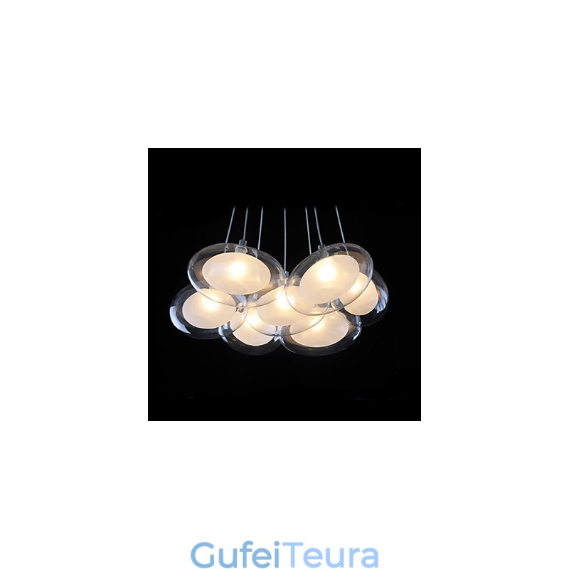 אור תליון מתכת כרום מודרני מודרני