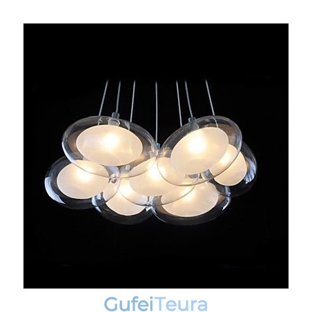 אור תליון מתכת כרום מודרני מודרני