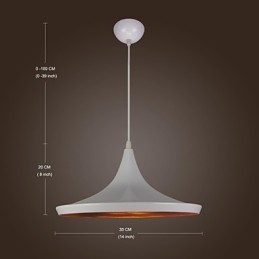 אור תליון מתכת לציור רטרו מודרני עכשווי כפרי