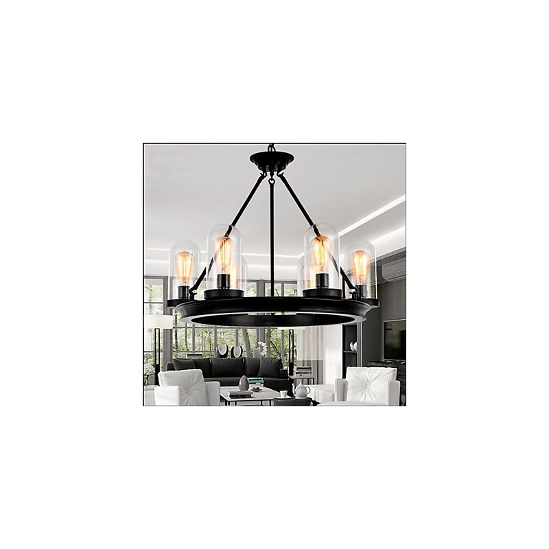 תליון רטרו אמריקאי עגול