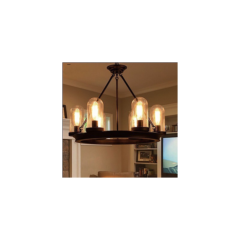 תליון רטרו אמריקאי עגול