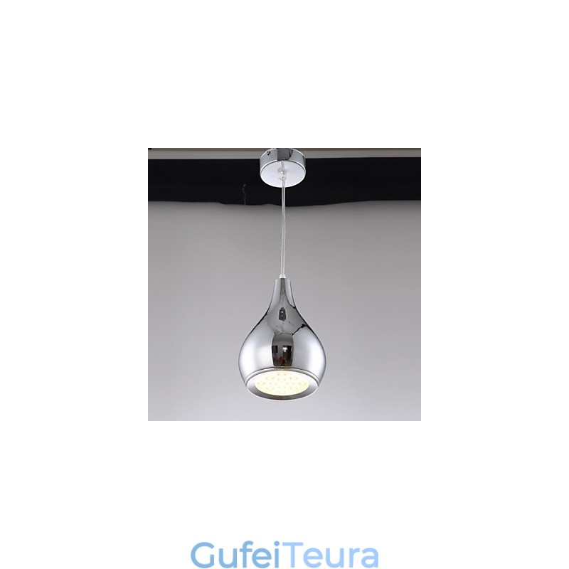 תאורת תליון מתכת עכשווית מודרנית גלובוס מצופה אלקטרו