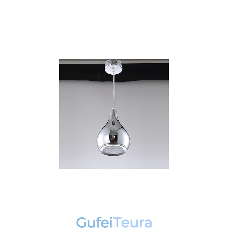 תאורת תליון מתכת עכשווית מודרנית גלובוס מצופה אלקטרו