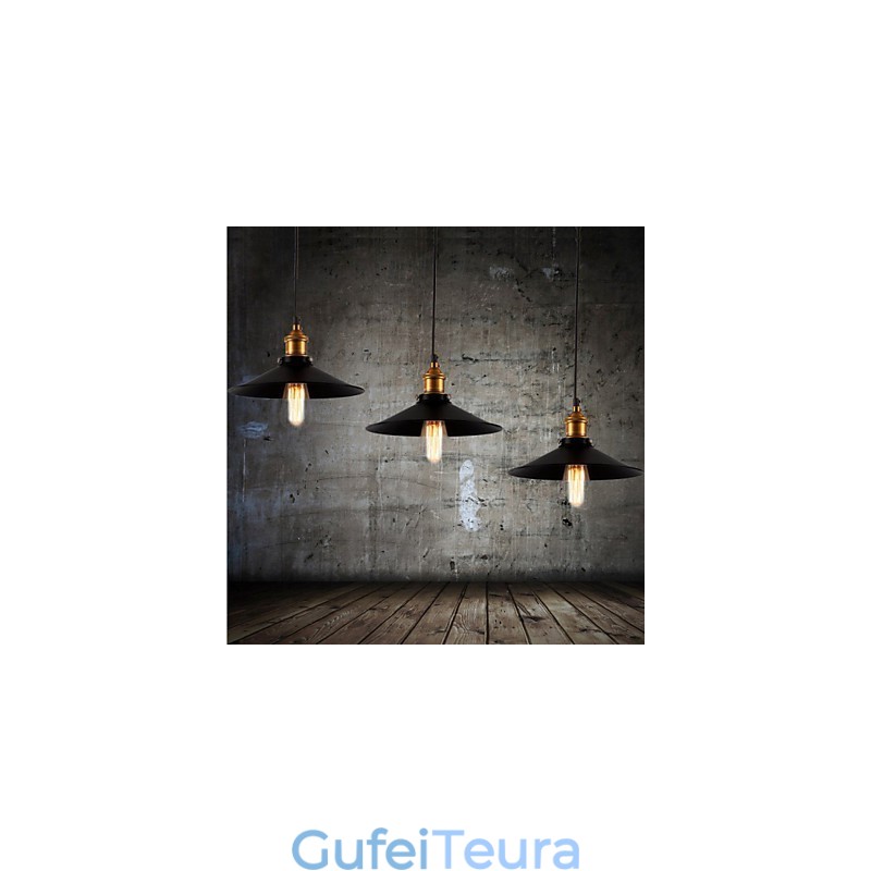 סגנון אירופאי רטרו קלאסי תליון אמנות Droplight תן קוטר נורה 22 ס"מ