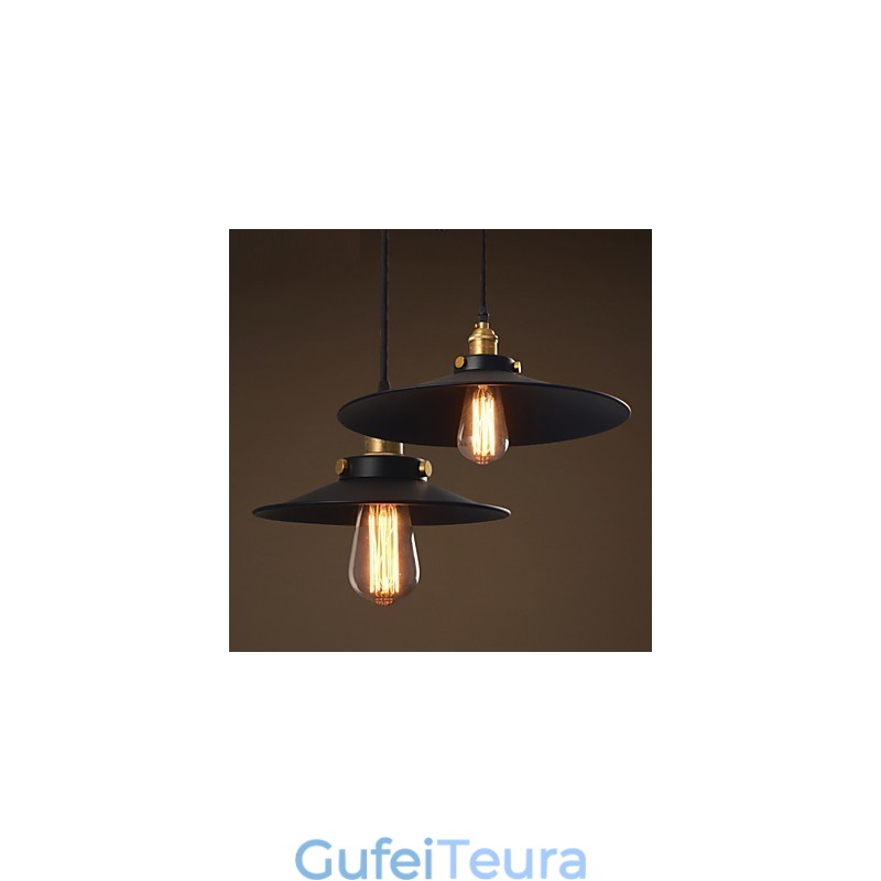 סגנון אירופאי רטרו קלאסי תליון אמנות Droplight לתת קוטר נורה 30 ס"מ