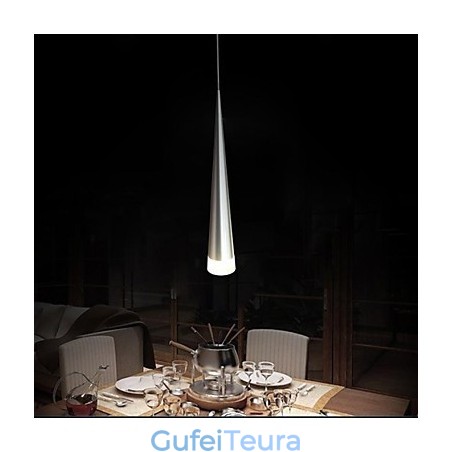 אור תליון מתכת כרום מודרני מודרני