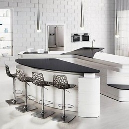 אור תליון מתכת כרום מודרני מודרני