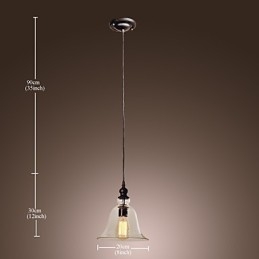 תאורת תליון מצופה אלקטרו קלאסית מסורתית בסגנון וינטג'