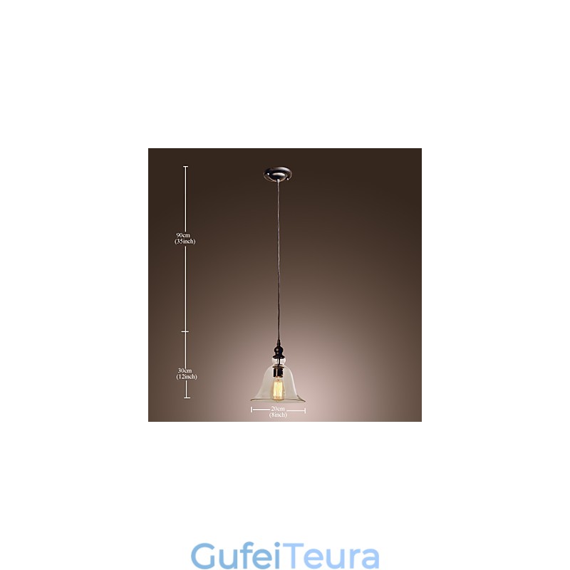 תאורת תליון מצופה אלקטרו קלאסית מסורתית בסגנון וינטג'