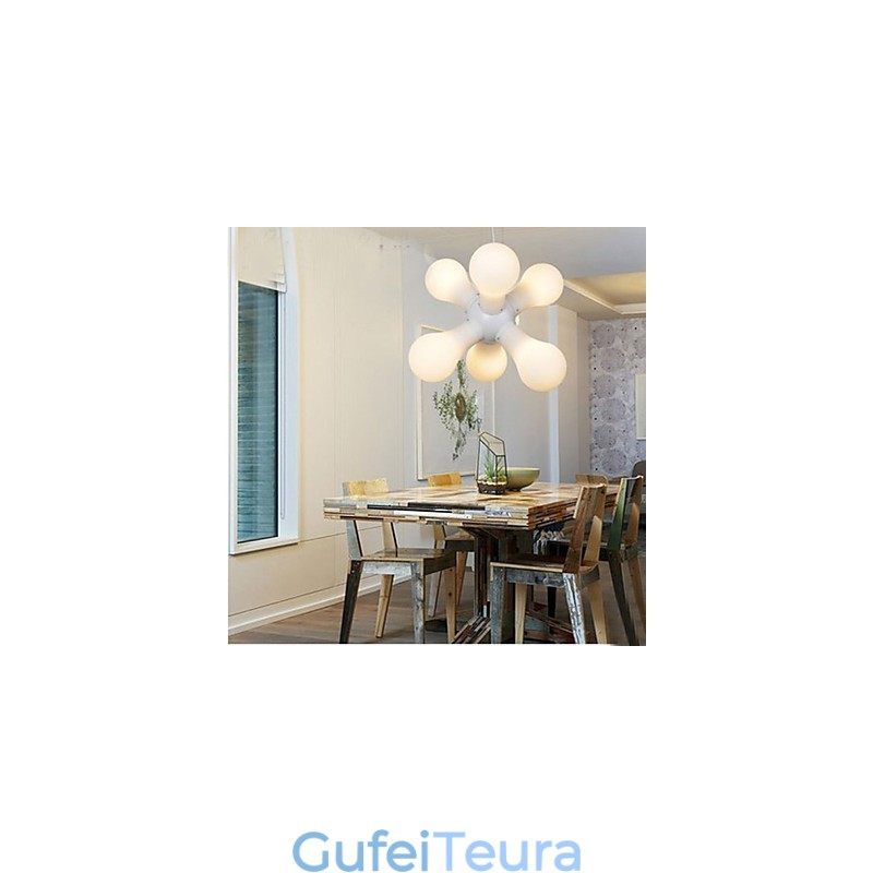 מנורת תליון פשוטה מזכוכית