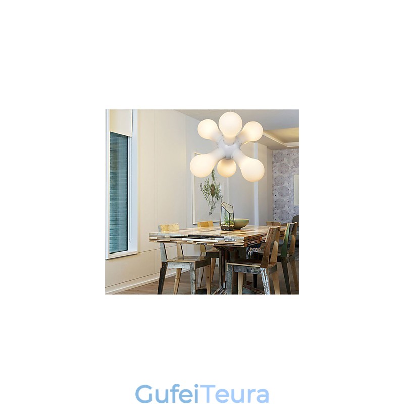 מנורת תליון פשוטה מזכוכית