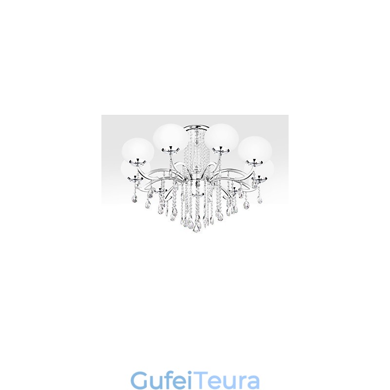 נברשת קריסטל יוקרה מודרנית מגורים 9 אורות