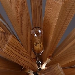 אורות תליון קאנטרי עץ במבוק