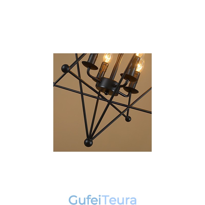 רטרו קלאסי מתכת אורות תקרה פשוט מנורות תליון בית קפה מנורת תליון