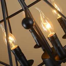 רטרו קלאסי מתכת אורות תקרה פשוט מנורות תליון בית קפה מנורת תליון