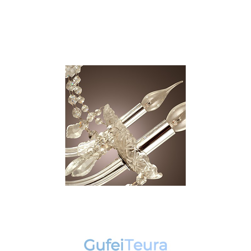 נברשת זכוכית אלקטרולית קריסטל לודג' כפרי