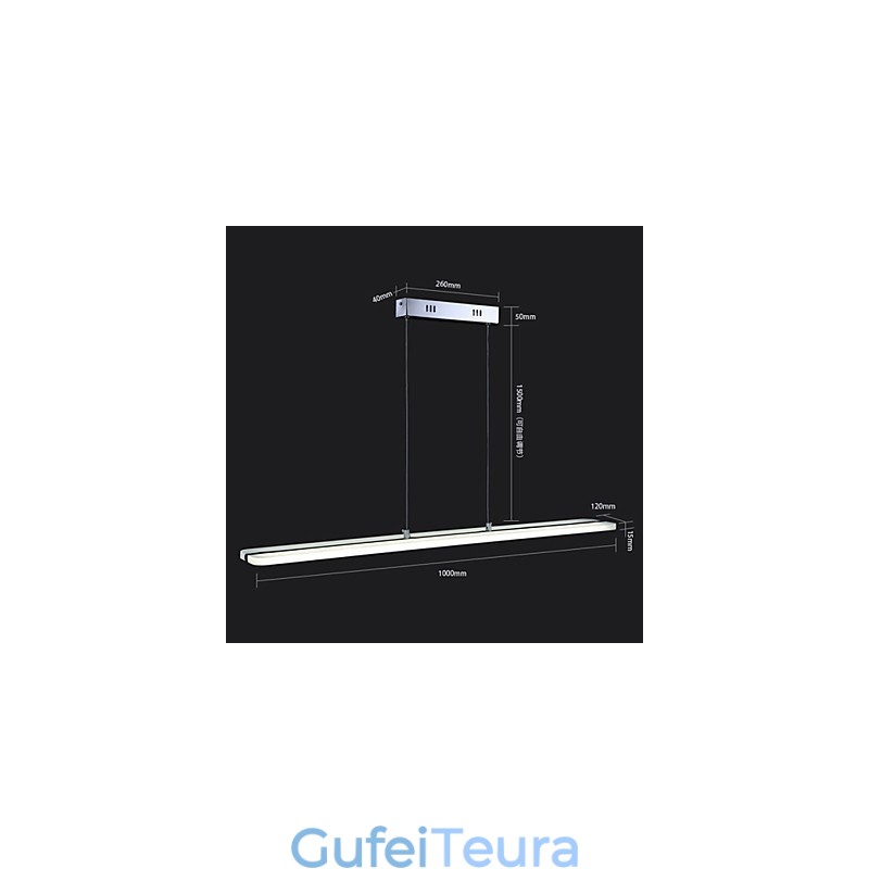 נברשת אור תליון אקריליק גופי תאורה עם