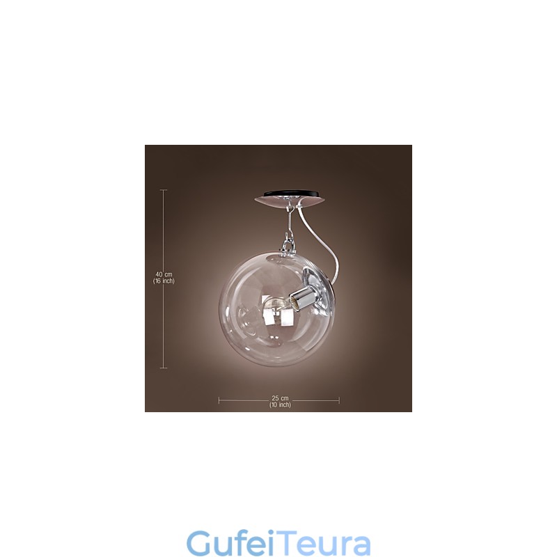 תאורת תליון בסגנון אנודייז מודרני עכשווי גלובוס מיני