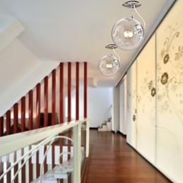 תאורת תליון בסגנון אנודייז מודרני עכשווי גלובוס מיני