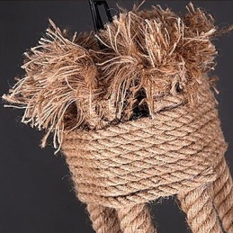 מסורתי קלאסי כפרי לודג' ציור וינטג' רטרו כפרי נברשת מתכת