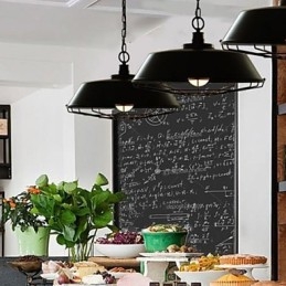 1 אור תליון מתכת וינטג' בהיר