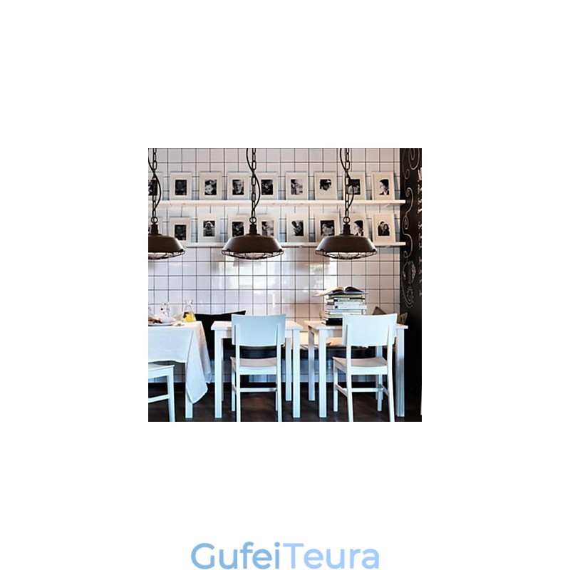 1 אור תליון מתכת וינטג' בהיר