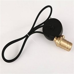 מנורת נברשת נחושת יחידה רטרו מינימליסטי אמריקאי