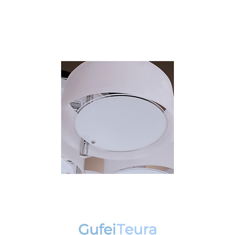 נברשת מתכת מודרנית עכשווית של כרום