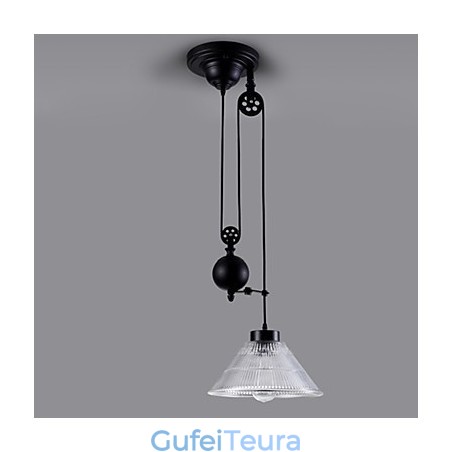 אור תליון וינטג' 1 Light Island Light Foyer תליוני מתכת + גלס אור תליון וינטג' 1 Light Island Light Foyer תליוני מתכת + גלס