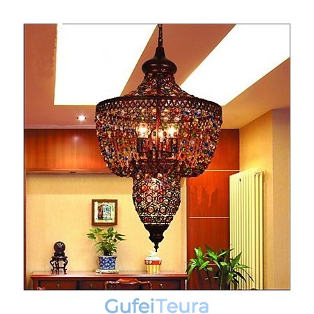 צבע ים תיכוני מנורת קריסטל דרום מזרח אסיה אור שחור