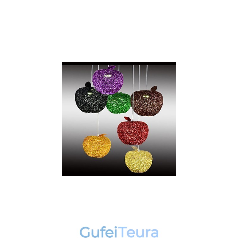 נברשת אלומיניום ארוג עם שבע מנורת ראש תפוח