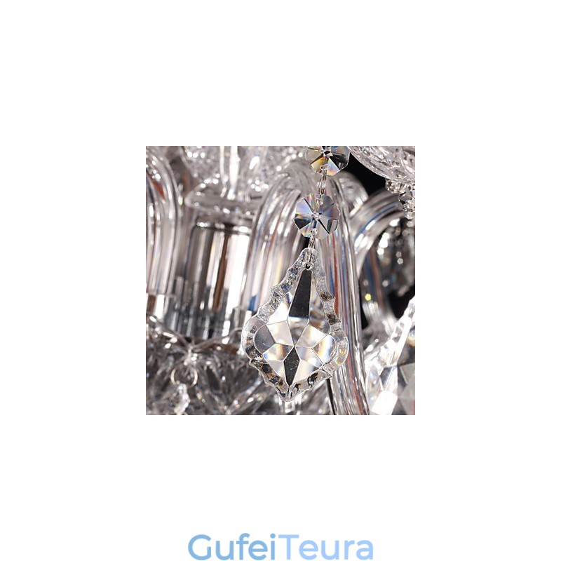 נברשת קריסטל יוקרה מודרנית מגורים 8 אורות