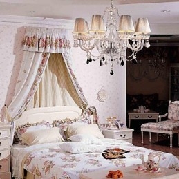 נברשת קריסטל יוקרה מודרנית מגורים 8 אורות