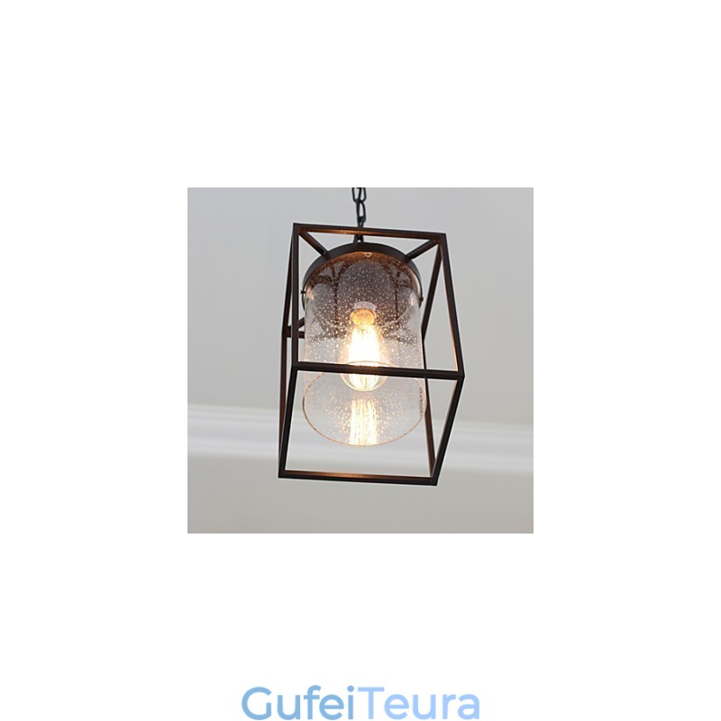 מסגרת מרובעת של תקרת הזכוכית של הסגנון הכפרי הנורדי