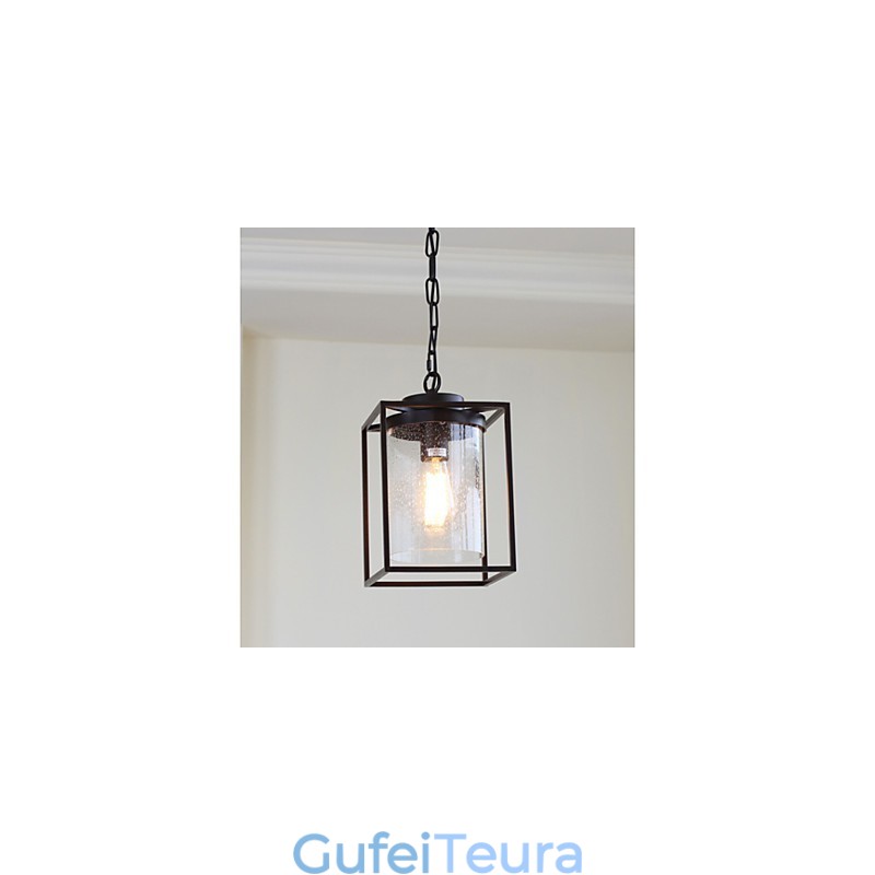 מסגרת מרובעת של תקרת הזכוכית של הסגנון הכפרי הנורדי