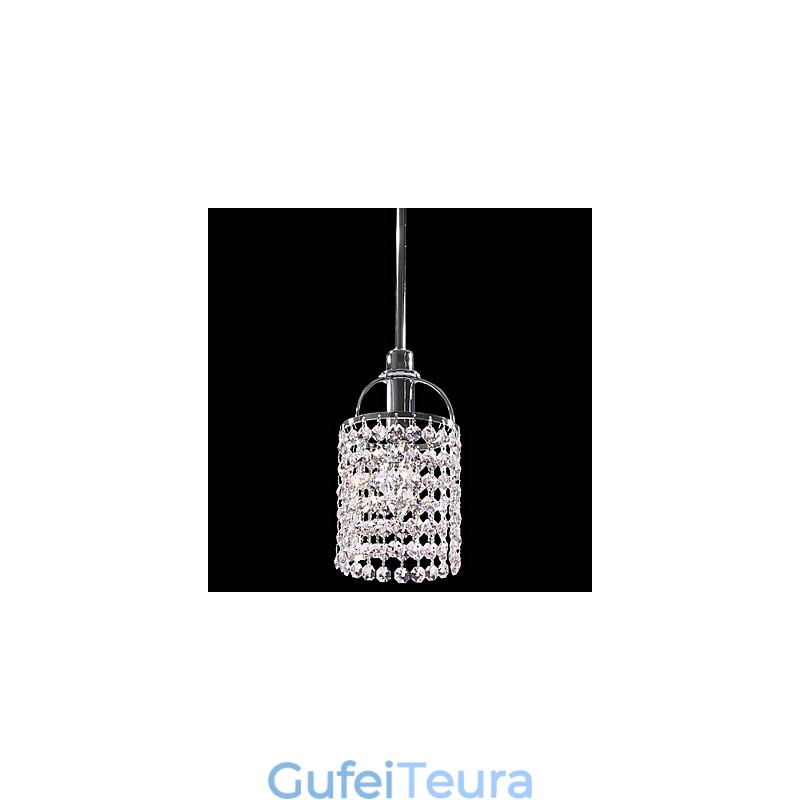 אור תליון מתכת קריסטל