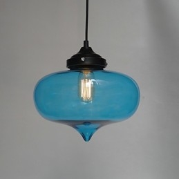 תליון Bubble Design 1 אור עם גוון שקוף