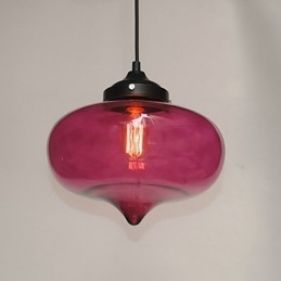 תליון Bubble Design 1 אור עם גוון שקוף