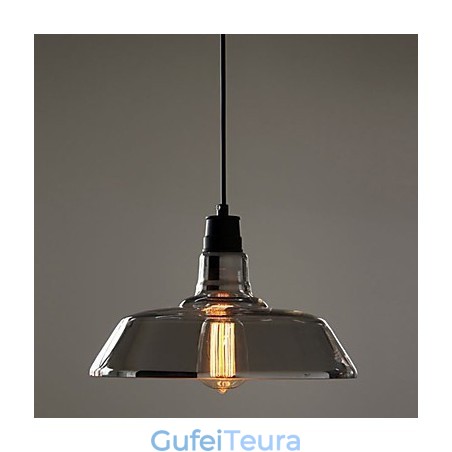 מוסך תאורת תליון וינטג' מצופה אלקטרו