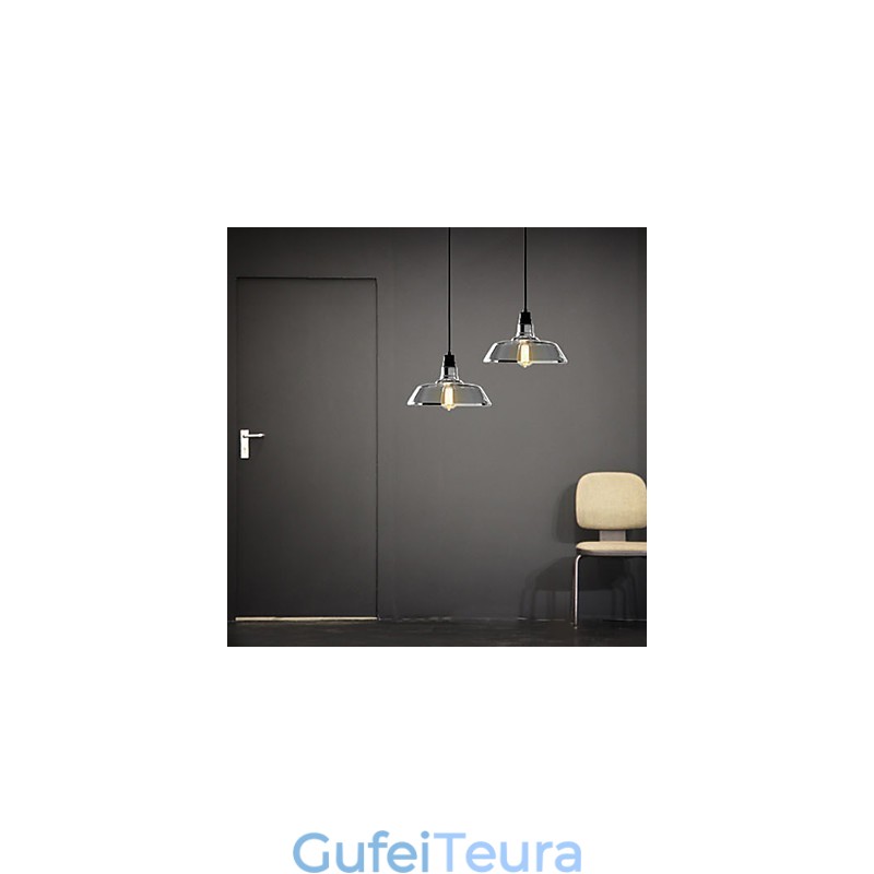 מוסך תאורת תליון וינטג' מצופה אלקטרו