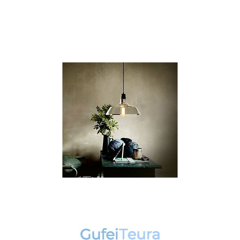 מוסך תאורת תליון וינטג' מצופה אלקטרו