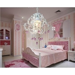 תליון קריסטל בסגנון אירופאי לגן אופנה