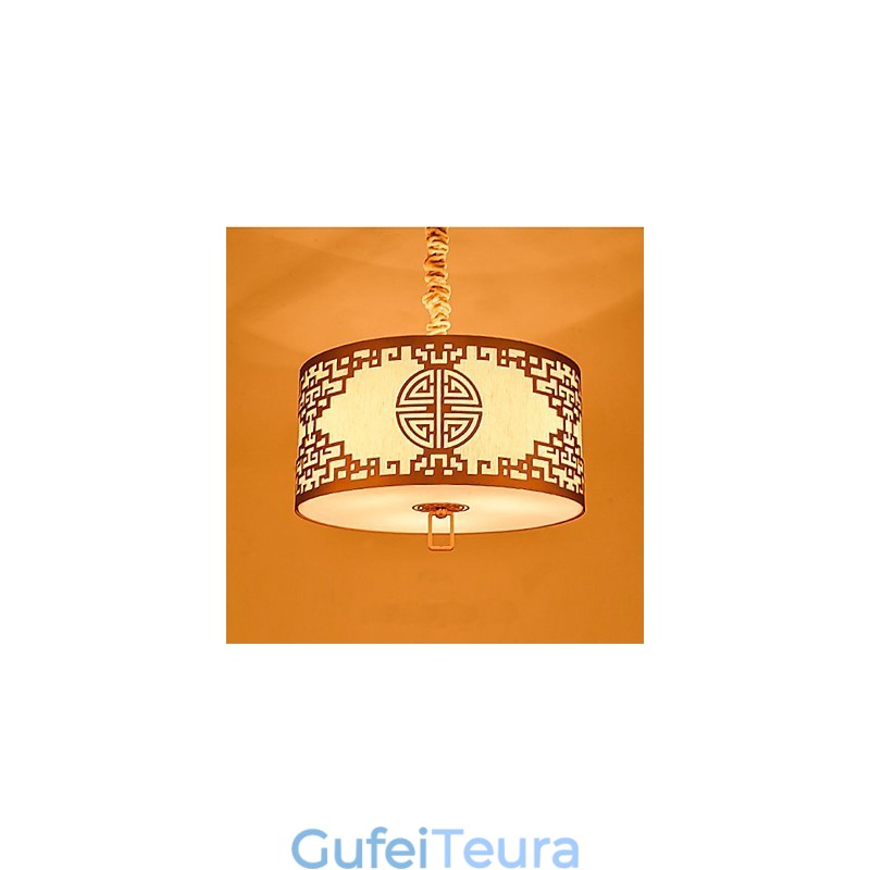 תאורה תלויה בסגנון סיני פשטות מודרנית