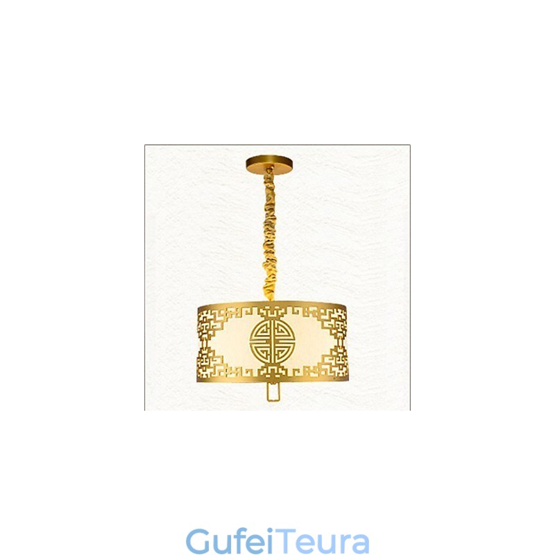 תאורה תלויה בסגנון סיני פשטות מודרנית