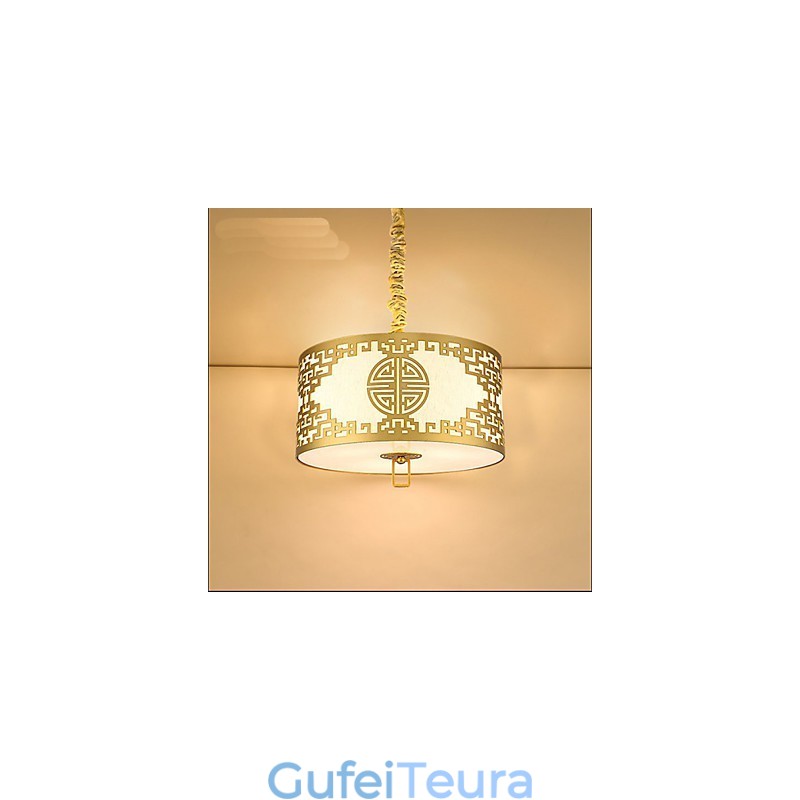 תאורה תלויה בסגנון סיני פשטות מודרנית