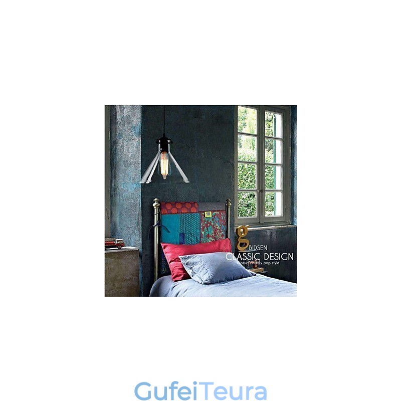 אורות תליון מסורתיים קלאסיים וינטג' רטרו מתכת