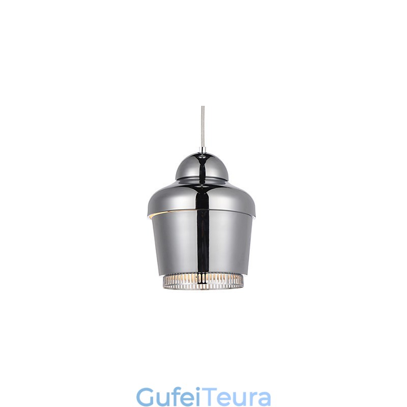 מנורת תליון 1 אור מודרני פשטות זהב כרום שחור לבן פלדת פחמן נברשת מתכת