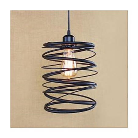 אמריקאי משחזר דרכים עתיקות יומין כיריים ברזל יצוק Creative מודרני יחיד ראש Droplight