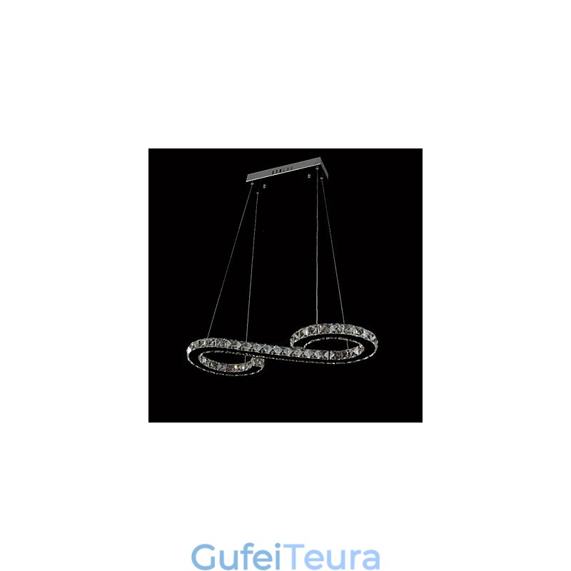 דגם אור תליון מנורות קריסטל מודרניות תאורה גופי תאורה מפוארים לתקרה